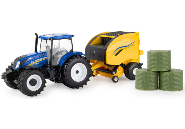 tractor round baler toy
